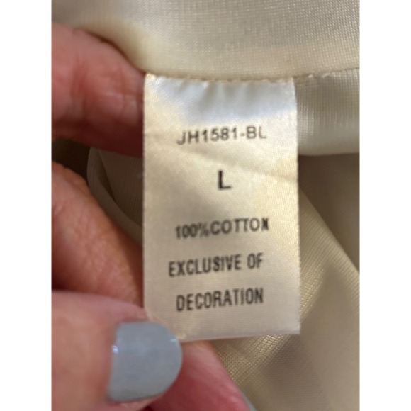 THML Embroidered Striped Tunic Dress, boho, peasant, Mexican, embroidered - Picture 6 of 6